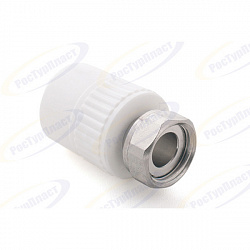 Муфта с гайкой PP-R 32x1 РосТурПласт